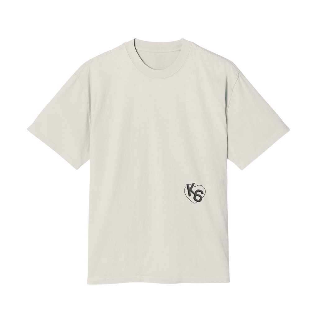 K6 Signature Logo Tee - Bone