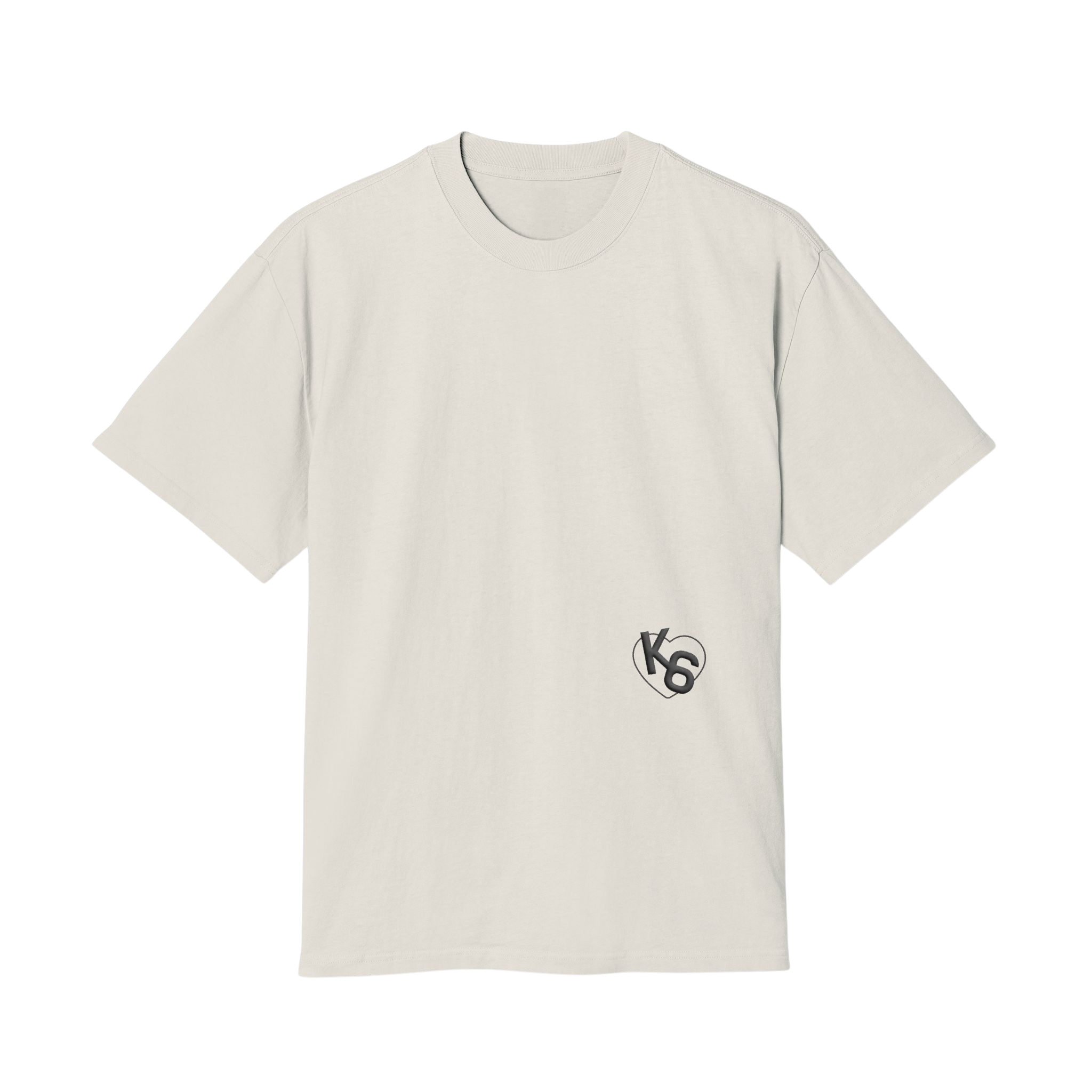 K6 Signature Logo Tee - Bone