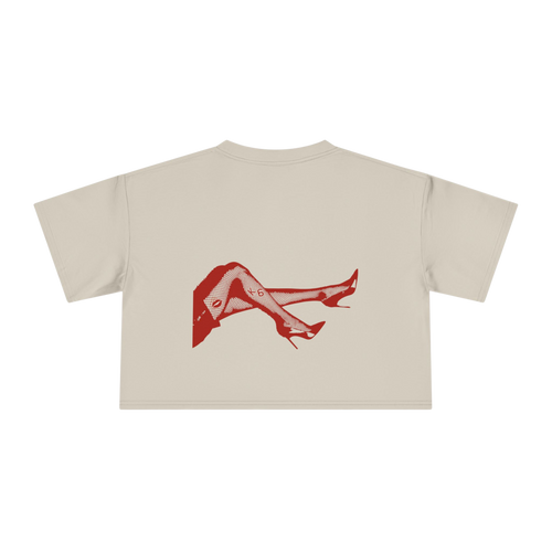 Kiss Graphic Baby Doll Tee (Limited Edition) - Bone